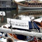 See Nancy Blackett in London at the Classic Boat Festival