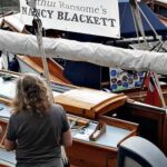 Nancy Blackett is back at London’s Classic Boat Festival this coming weekend
