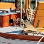 Nancy Blackett now afloat and ready for action