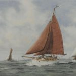 Nancy Blackett – a new watercolour