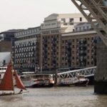 Nancy Blackett transits Tower Bridge – twice!