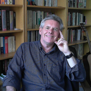 Stephen Sykes in Hill Top, Haverthwaite, the last home of Arthur Ransome