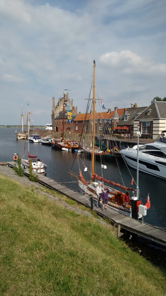 Nancy Blackett in Veere, 13th July 2017. Photo: Nick Ardagh-Walter.